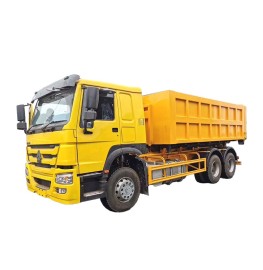 New or Used Howo 6x4 25 Ton Roll Off Refuse Collector Truck New or Used Howo 6x4 25 Ton Roll Off Refuse Collector Truck