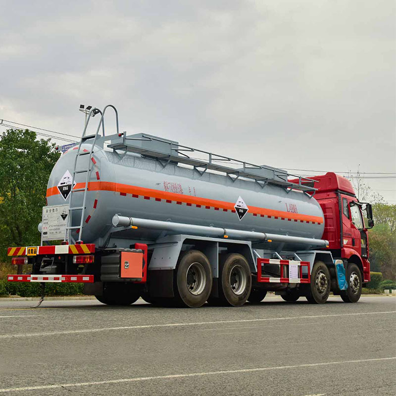 FAW 8*4 20 ton H2SO4 Acid Tank Trailer Sulfuric for sale