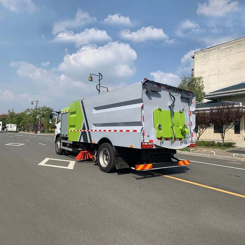 12 Tons Electric Street Sweeper with High Pressure