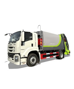ISUZU 8 CBM Garbage Compactor Truck Rubbish Compressing Truck