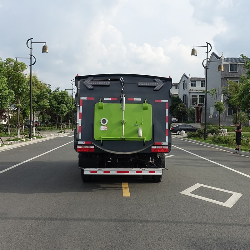 JAC 4*2 4 cbm stainless steel street road sweeper truck