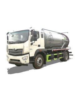 12000L 4*2 sewage suction truck with vaccum pump