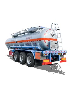 18 cbm semi-trailer concentrated sulfuric acid transport truck