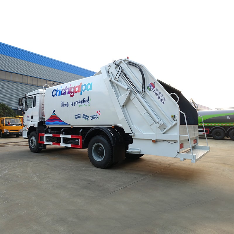SHACMAN 14 CBM Waste Compactor Truck for Sale