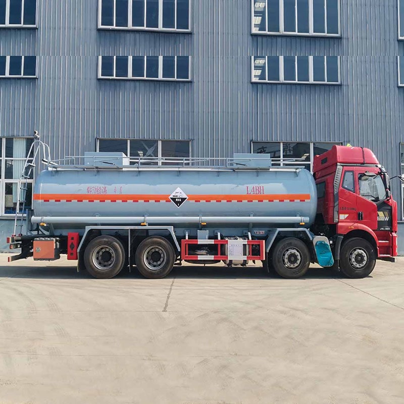 FAW 8*4 20 ton H2SO4 Acid Tank Trailer Sulfuric for sale