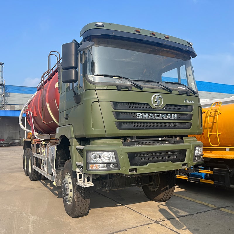 New or Used Shacman 6x4 18CBM Sewage Suction Truck Heavy