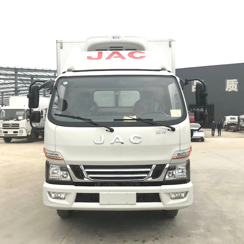 شاحنات تبريد صغيرة JAC 18m3 لنقل اللحوم والخضروات