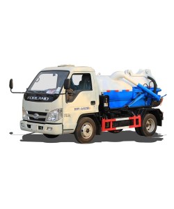 FOTON 2000 lliters 4*2 sewage suction truck