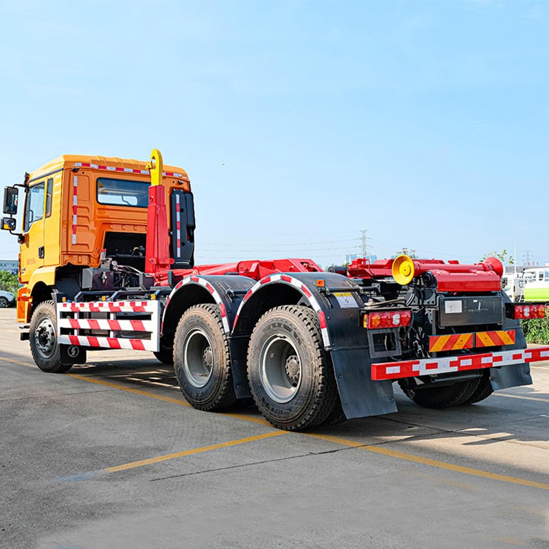 Shacman Heavy 6x4 18CBM Hook Lift Garbage Truck