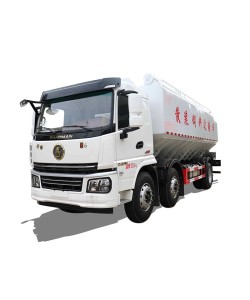 SHACMAN automatic chicken pig feeding bulk feed truck