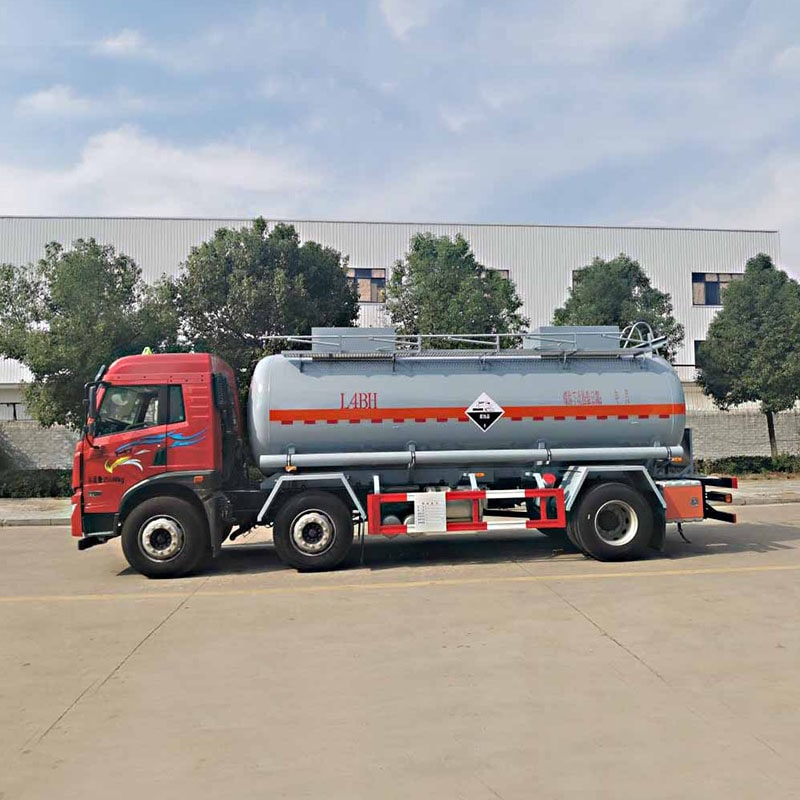 FAW 15 ton Chemical / Acid Tanker Trucks For Sale