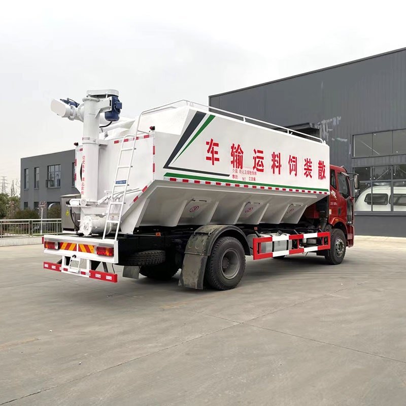 FAW 20m3 self-unloading Bulk Feed Truck