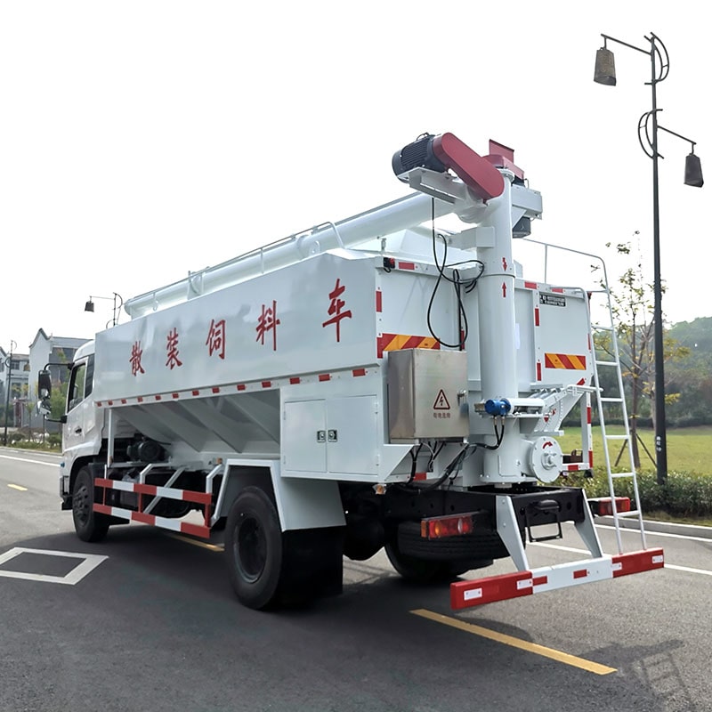 FAW 20m3 self-unloading Bulk Feed Truck
