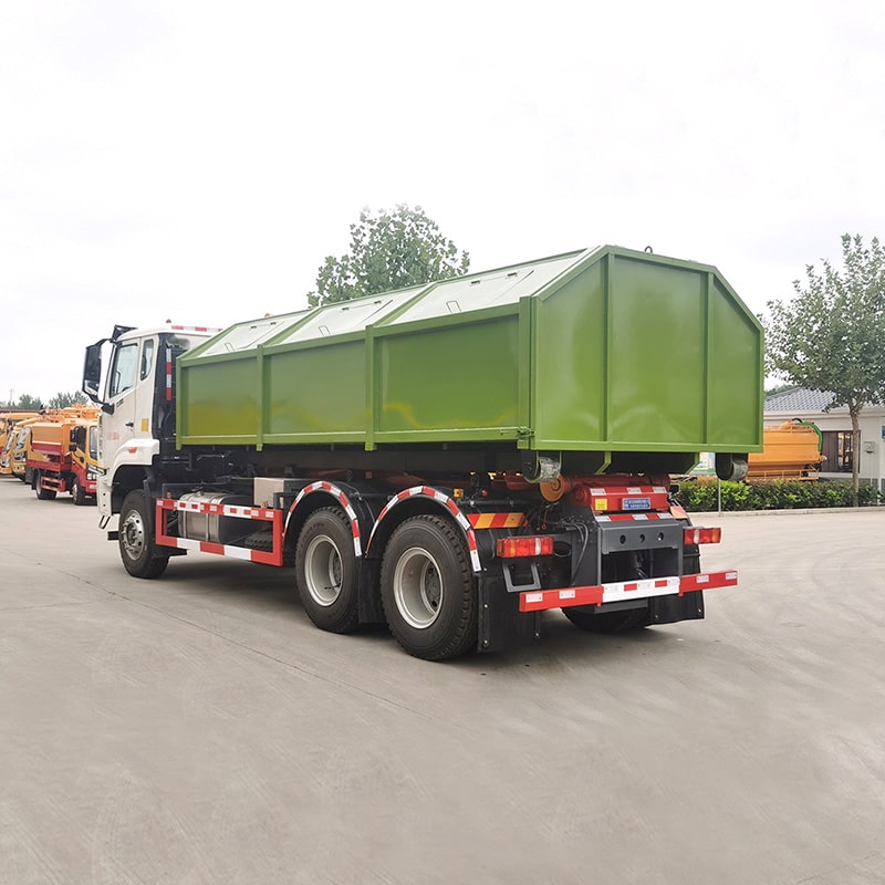 Sinotruck Howo 6x4 25 Tons Roll Off Refuse Collector Truck