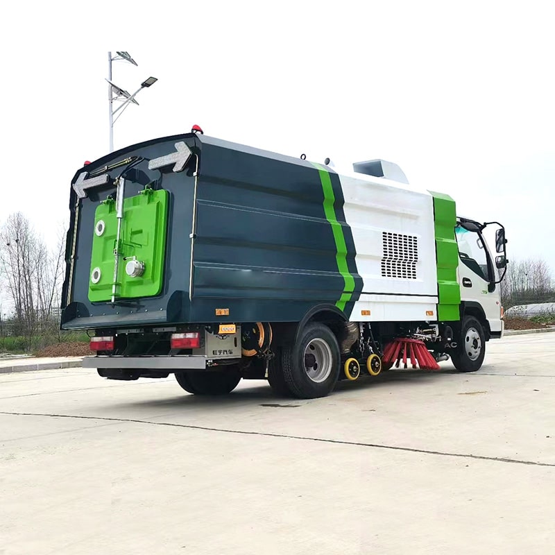Camion aspirateur de poussière JAC 4*2 camion de nettoyage de route