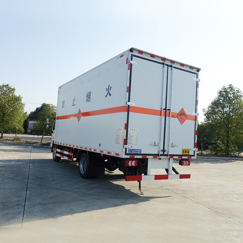 JAC 4*2  blasting equipment van cargo truck for sale