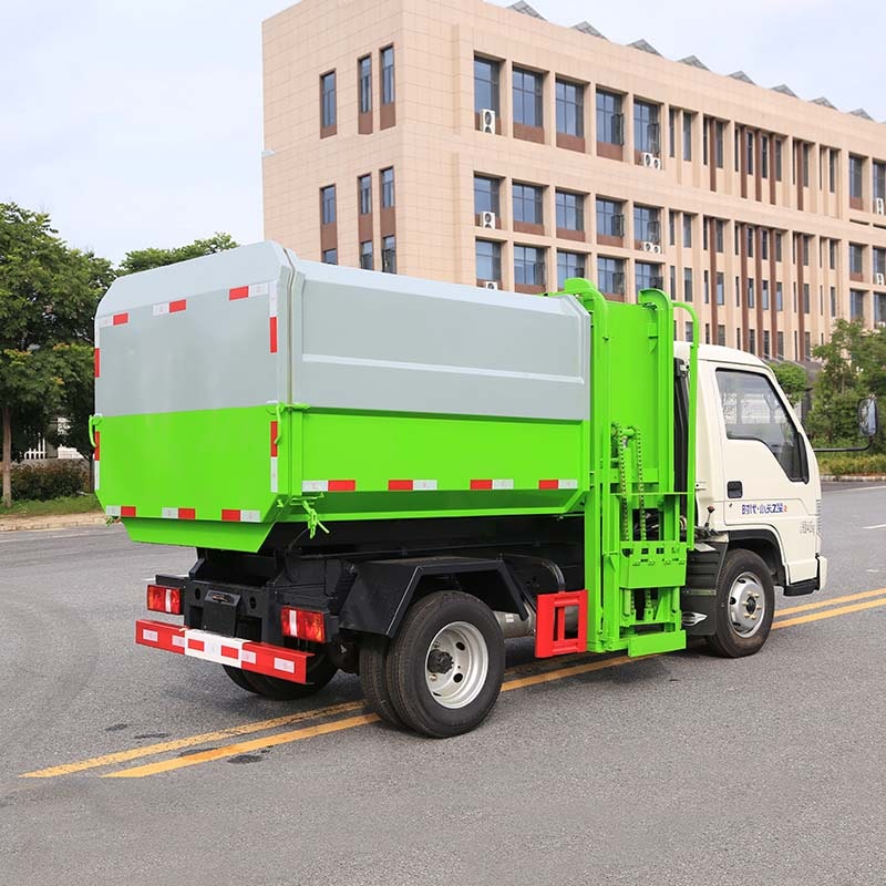 FOTON high quality automated side loader garbage truck