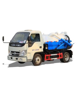 FOTON 3cbm vaccum wastewater sewage suction tanker truck