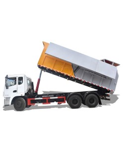 Dongfeng 6*4 docking refuse collector garbage truck