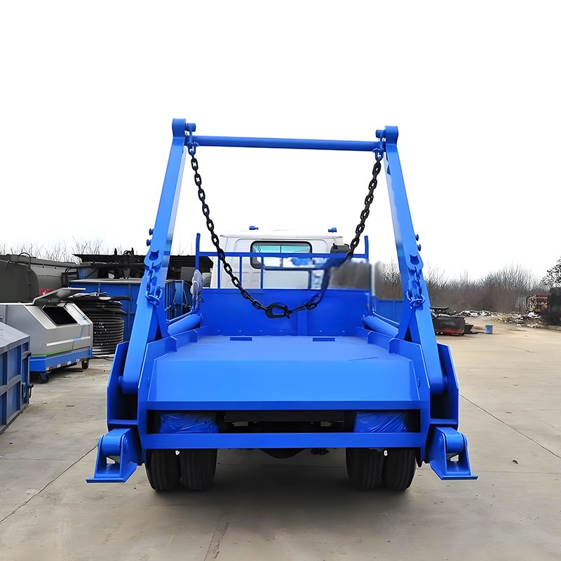 ISUZU 6CBM Arm Roll Container Garbage Bin Skip Garbage Truck