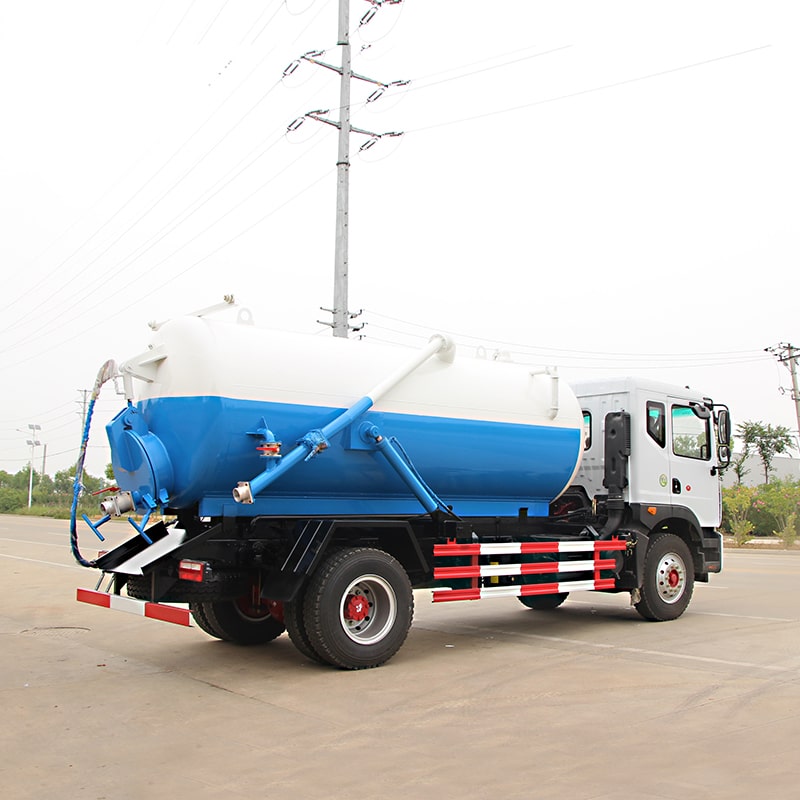 Dongfeng 15 cbm vacuum truck sewage suction