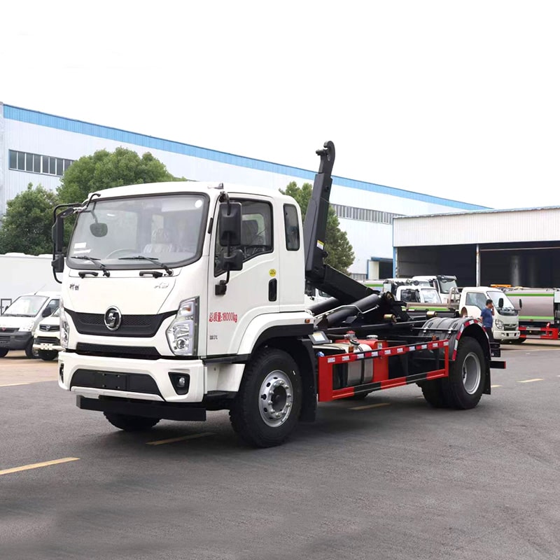 Shacman 18 Ton 4x2 Diesel Hydraulic Roll Off Garbage Truck