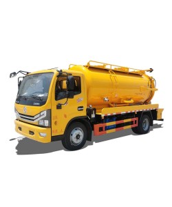 Dongfeng 10m3 vacuum pump cleaning sewage suction trucks