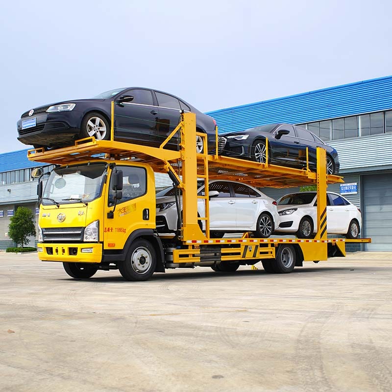 FAW double floor suv&car transport 3 car carrier truck