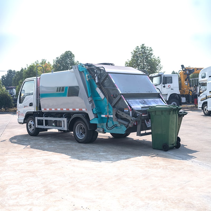 JAC 5cbm euro 2 3 4 5 прессованный мусоровоз