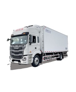 شاحنة تبريد اللحوم والخضروات المجمدة JAC 4*2 بطول 7.8 متر