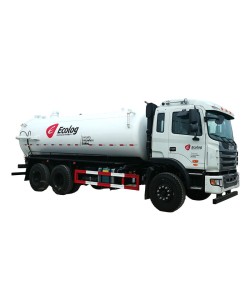 Camion d'aspiration des eaux usées à jet cubique JAC 6*4 22