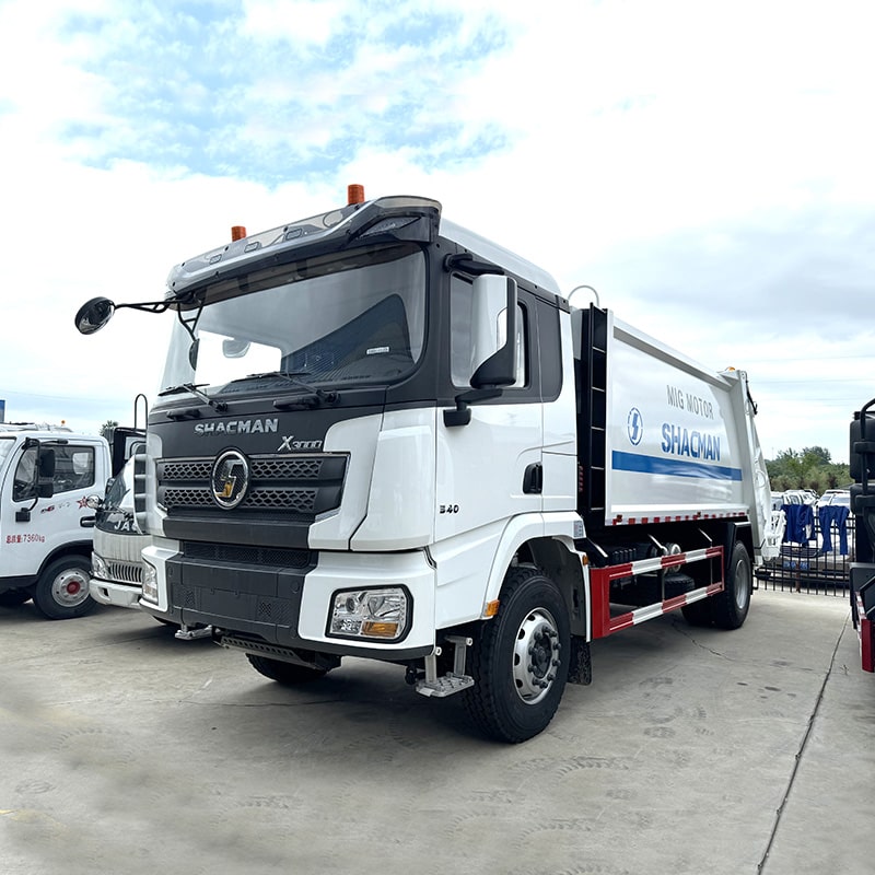 Export Shacman 16CBM Garbage Compactor Truck  for Sale