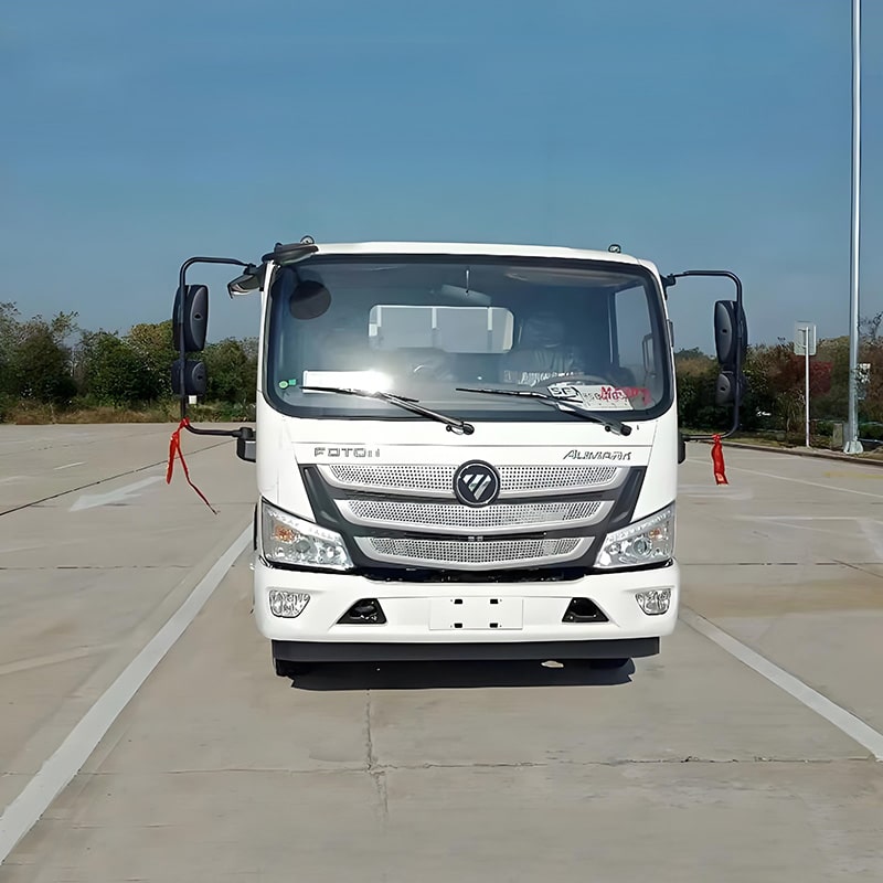 Foton 6m3 Swing Arm Container Rear Loader Garbage Truck
