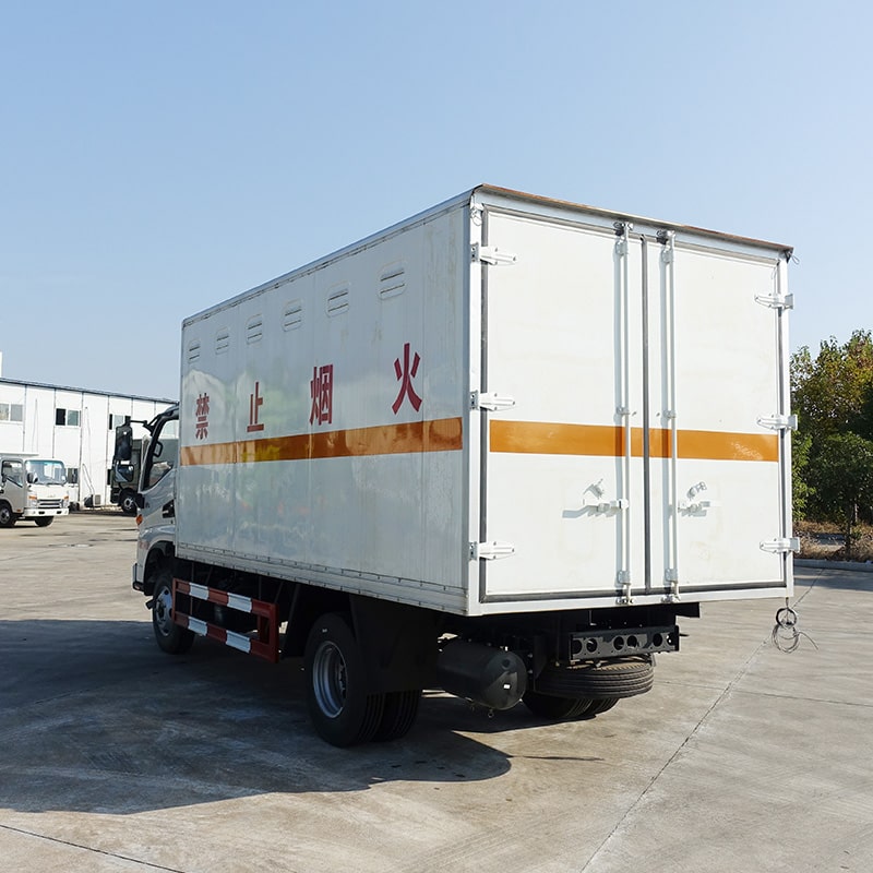 JAC 4*2 dangerous goods explosive carrying vehicle for sale