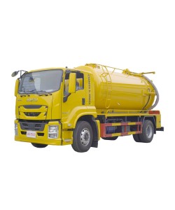 ISUZU 4×2 15m3 Sewage Cleaning and Suction Truck for Sale