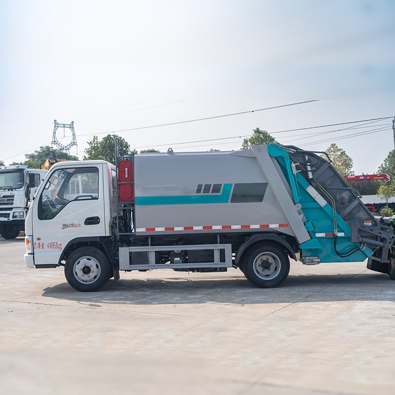 JAC 5cbm euro 2 3 4 5 прессованный мусоровоз