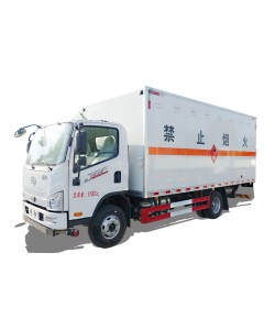 FAW 4*2 flammable liquid explosion-proof truck for sale