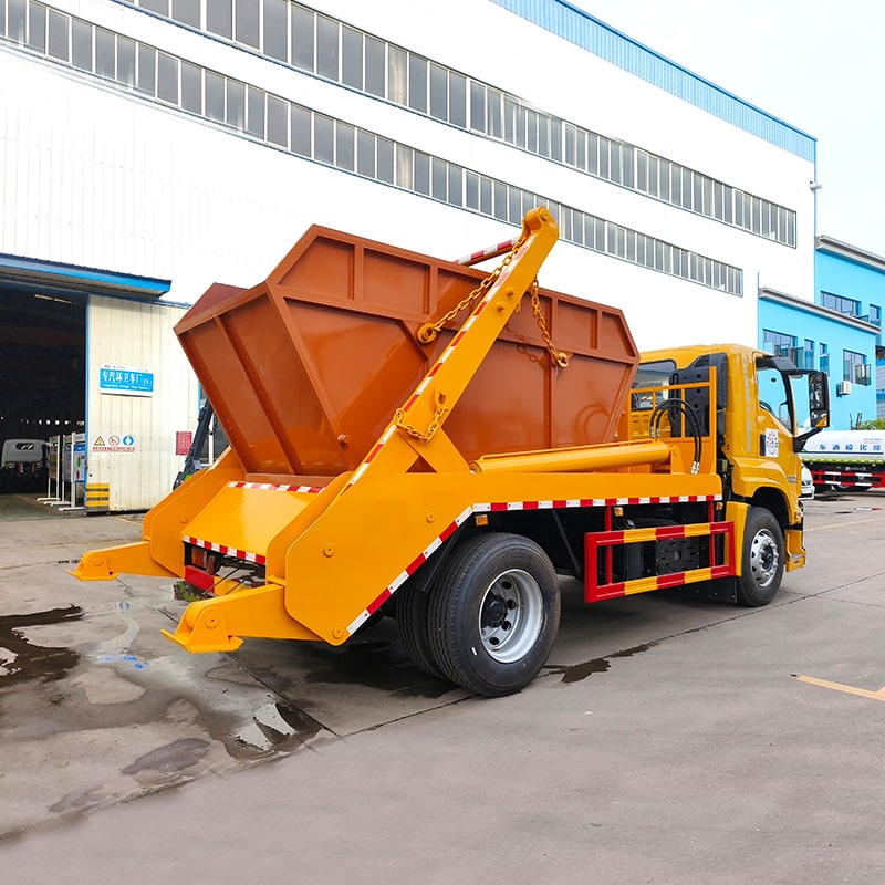 ISUZU GIGA 12CBM Hydraulic Swing Arm Light Garbage Truck