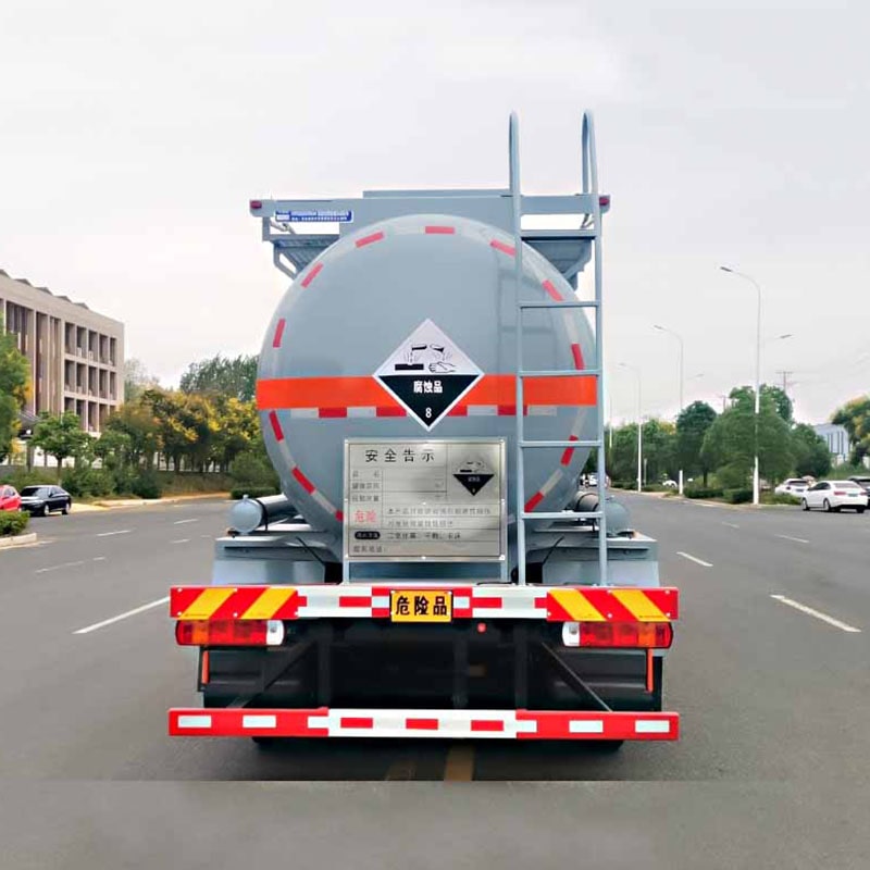 FAW 20 ton 8*4  acetic phosphoric solution transport truck
