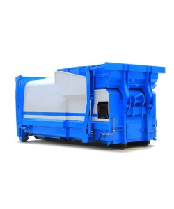 10 cbm cummins engine detachable garbage truck