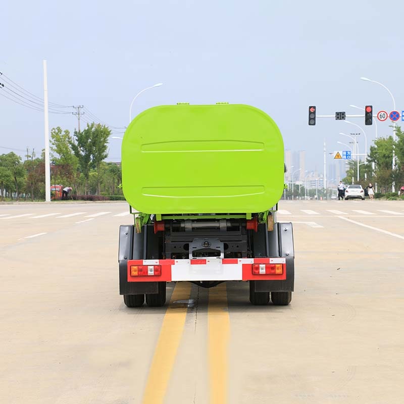 Dongfeng hook lift Garbage truck with 3 cbm