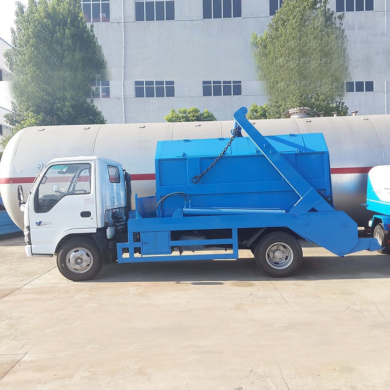 New or Used ISUZU 5 CBM Skip Loader Waste Garbage Truck