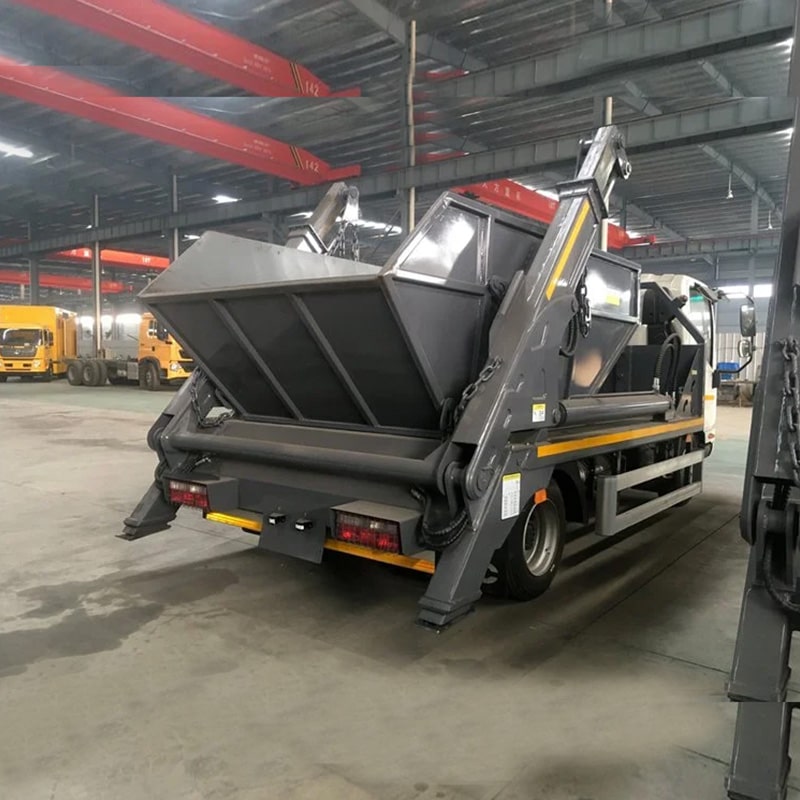 JAC 6CBM 8CBM Hydraulic Arm Roll Skip Loader Garbage Truck