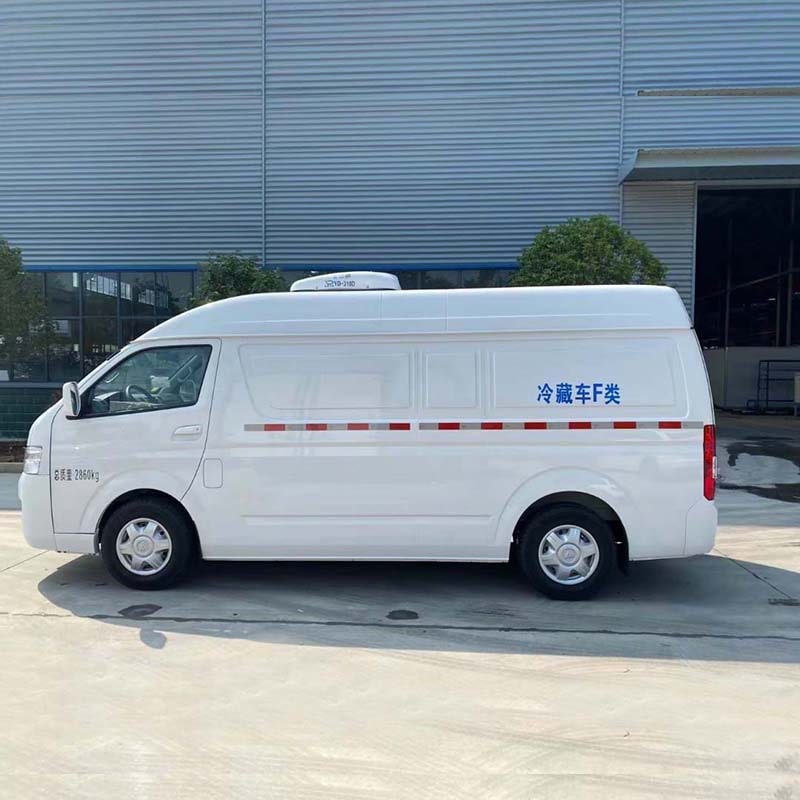 2 ton Frozen food transportation refrigerator van truck