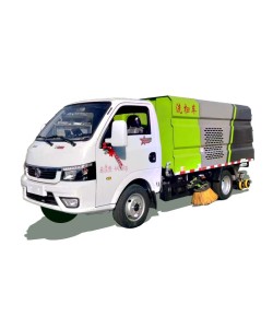 Camion balayeuse à eau haute pression avec jet d'eau