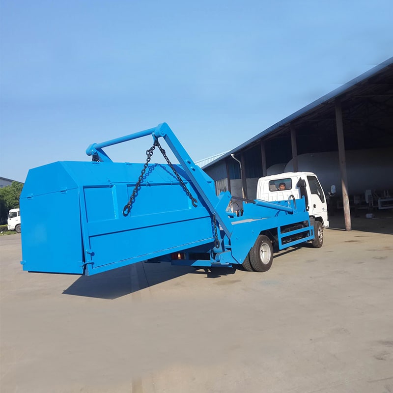 New or Used ISUZU 5 CBM Skip Loader Waste Garbage Truck
