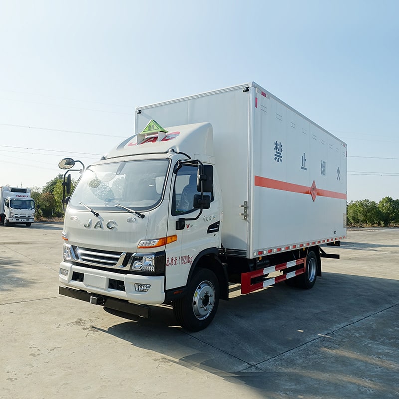 JAC 4*2  blasting equipment van cargo truck for sale