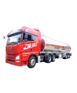 3 Axles 49000L Crude Oil Gasoline Petrol Tanker Semi Trailer