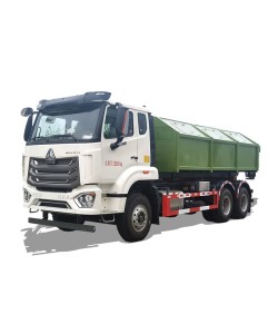 Camion benne à ordures ménagères Sinotruck Howo 6x4 25 tonnes