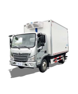 Foton Frozen food van truck 4x2 refrigeration van box truck